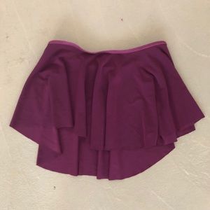 Maroon skirt